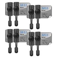 Algopix Similar Product 2 - AMLY 4 Pairs of Elastic No Tie