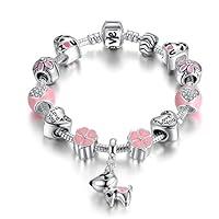 Algopix Similar Product 5 - Lucky Charm Bracelet Love and Clover