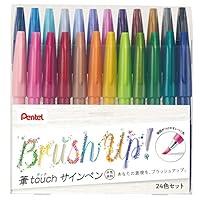 Algopix Similar Product 6 - Pentel SES15C24ST Brush Touch Sign