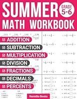 Algopix Similar Product 2 - Summer Math Workbook 56 Grade