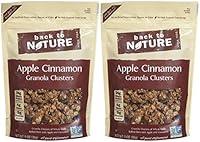 Algopix Similar Product 16 - Back to Nature Granola Clusters  Apple