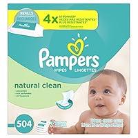 Algopix Similar Product 3 - Pampers Natural Clean Unscented Water