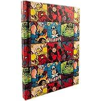 Algopix Similar Product 20 - Silver Buffalo Marvel Grid Superheroes