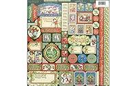 Algopix Similar Product 7 - Graphic 45 Christmas Magic Sticker