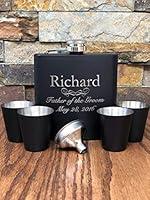 Algopix Similar Product 7 - Personalized Custom Flask Set with Shot
