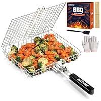Algopix Similar Product 20 - AIZOAM Grill Basket  Grill Baskets for