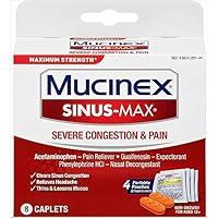 Algopix Similar Product 10 - Mucinex Sinus Max Severe Congestion 