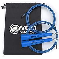 Algopix Similar Product 2 - WOD Nation Speed Jump Rope  Blazing