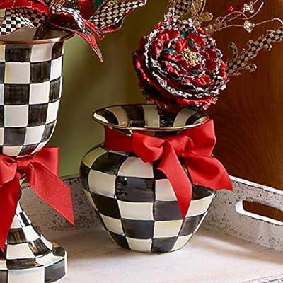 MacKenzie-Childs  Courtly Check 2 Ribbon - Red