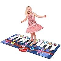 Dance Mat Toys for 3-12 Year Old Kids, Light Up Electronic Dance