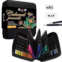 Algopix Similar Product 8 - 122 Colored Pencils KitOil Based Soft