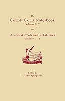 Algopix Similar Product 2 - County Court NoteBook Volumes IX