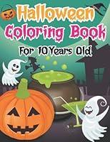 Algopix Similar Product 12 - Halloween Coloring Book For 10 Years
