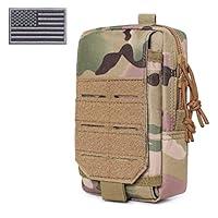 Algopix Similar Product 6 - Tactical Molle EDC Pouch Cellphone