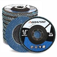 Algopix Similar Product 1 - ABARPRO Flap Discs 412inch Arbor