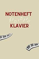 Algopix Similar Product 17 - Notenheft Klavier Schreibe deine Noten