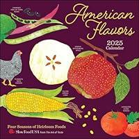 Algopix Similar Product 2 - American Flavors 2025 Wall Calendar