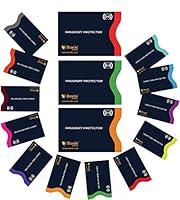 Algopix Similar Product 12 - Boxiki Travel RFID Blocking Sleeves