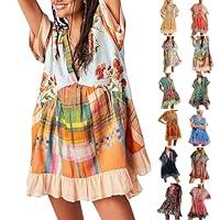 Algopix Similar Product 8 - Womens Summer Boho Dress 2024 Casual