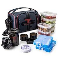 Algopix Similar Product 17 - ThinkFit Insulated Meal Prep Lunch Box