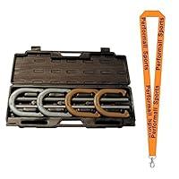 Algopix Similar Product 3 - Champion Sports Steel Horseshoe Set