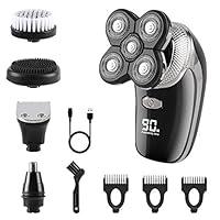 Algopix Similar Product 12 - 5 in 1 Electric Razor Waterproof Hair