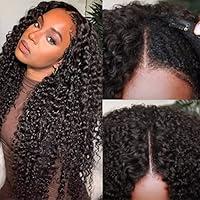 Algopix Similar Product 10 - UNICE Hair 10A Curly 13x6 Lace Front