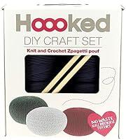 Algopix Similar Product 16 - Hoooked Knit  Crochet Pouf Kit