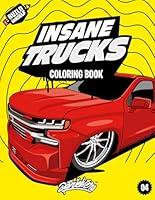 Algopix Similar Product 17 - Insane Trucks Coloring Book Fun