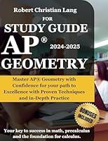 Algopix Similar Product 15 - STUDY GUIDE AP GEOMETRY Master AP