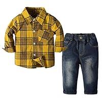 Algopix Similar Product 19 - Yilaku Toddler Boy Clothes Sets Baby