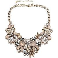 Algopix Similar Product 10 - Fsmiling Antique Gold Statement