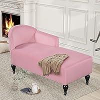 Algopix Similar Product 13 - SPOFLYINN 531 Vintage Velvet Chaise