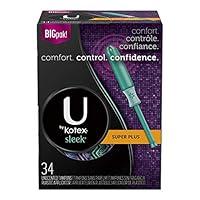Algopix Similar Product 10 - U by Kotex Sleek Tampons Super Plus