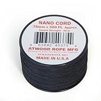 Algopix Similar Product 20 - Atwood NANO Cord .75mm 300ft. - Black