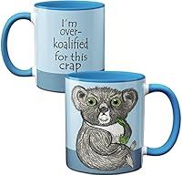 Algopix Similar Product 7 - Over Koalified Funny Koala Mug by