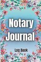 Algopix Similar Product 1 - Notary Journal Log Book Notary Public