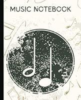 Algopix Similar Product 13 - Sheet music composition notebook 75 x