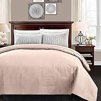 Algopix Similar Product 20 - ALPHA HOME Checked Quilting Bedspread