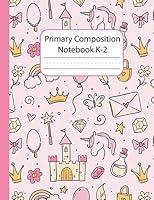 Algopix Similar Product 10 - Primary Composition Notebook k2 Cute