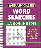 Algopix Similar Product 2 - Brain Games  Word Searches  Large