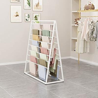  Freestanding Metal Scarf Holder, Floor Standing Scarf