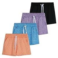 Algopix Similar Product 4 - 4 Pack Girls Active Athletic