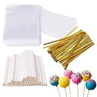 Algopix Similar Product 16 - Augshy 300Pcs 6 Inches Cake Pop Sticks
