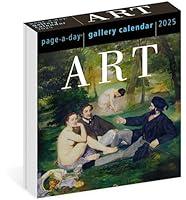 Algopix Similar Product 8 - Art PageADay Gallery Calendar 2025