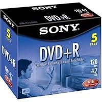 Algopix Similar Product 7 - Sony DVDR Jewel 5 Pack Discontinued