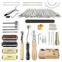 Algopix Similar Product 14 - Leather Tools SIMPZIA 52 pcs Leather