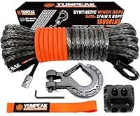 Algopix Similar Product 5 - Synthetic Winch Rope Kit 14 x50 ft