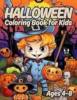 Algopix Similar Product 8 - Halloween Coloring Book for Kids Ages