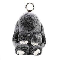 Algopix Similar Product 17 - CHMIING Bunny Keychain Soft Cute Rex